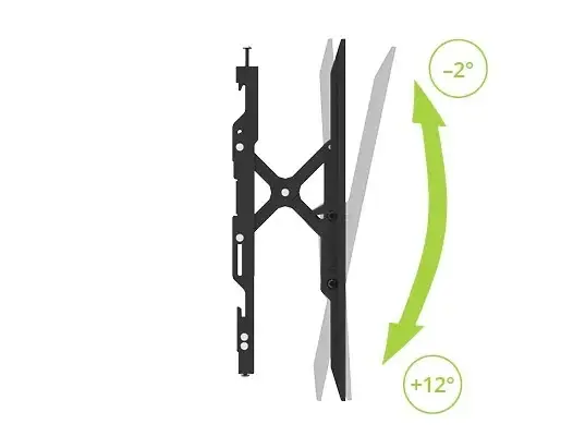 Kanto Te300 Extend Mount For 43"-90" Black Tilt Tv Wall Mount Kanto Te300 Extend Mount For 43"-90" Black Tilt Tv Wall Mount