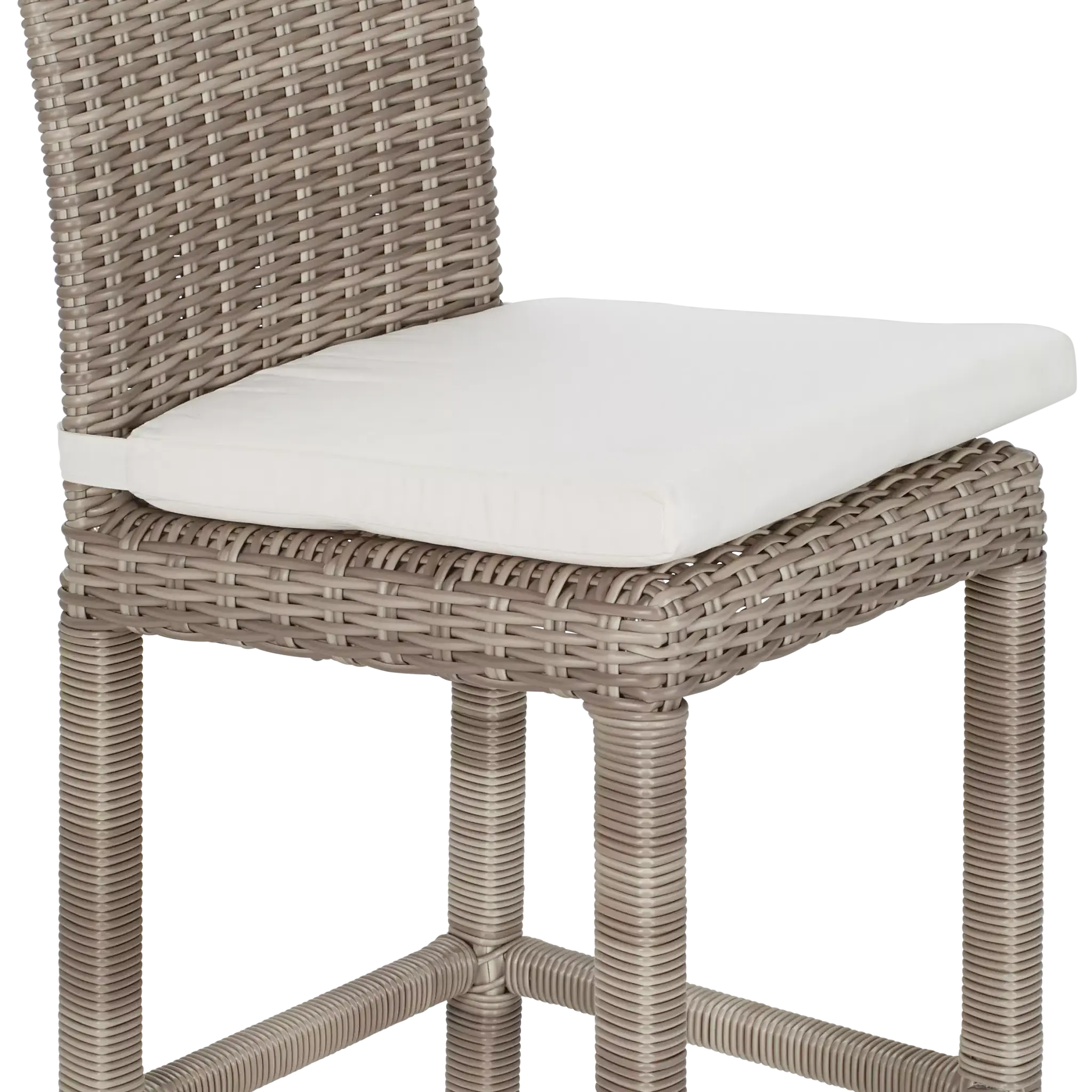 Raleigh White Woven 30" Barstool Raleigh White Woven 30" Barstool