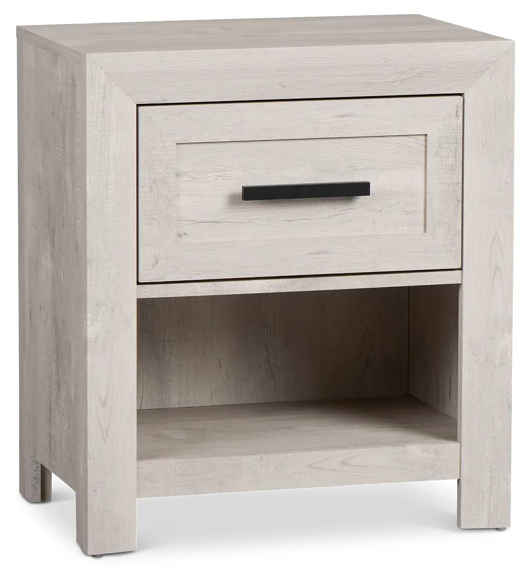 Delray White Nightstand Delray White Nightstand