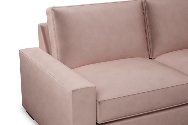 Edgewater Joya Light Pink 84" Sofa W/ 2 Cushions