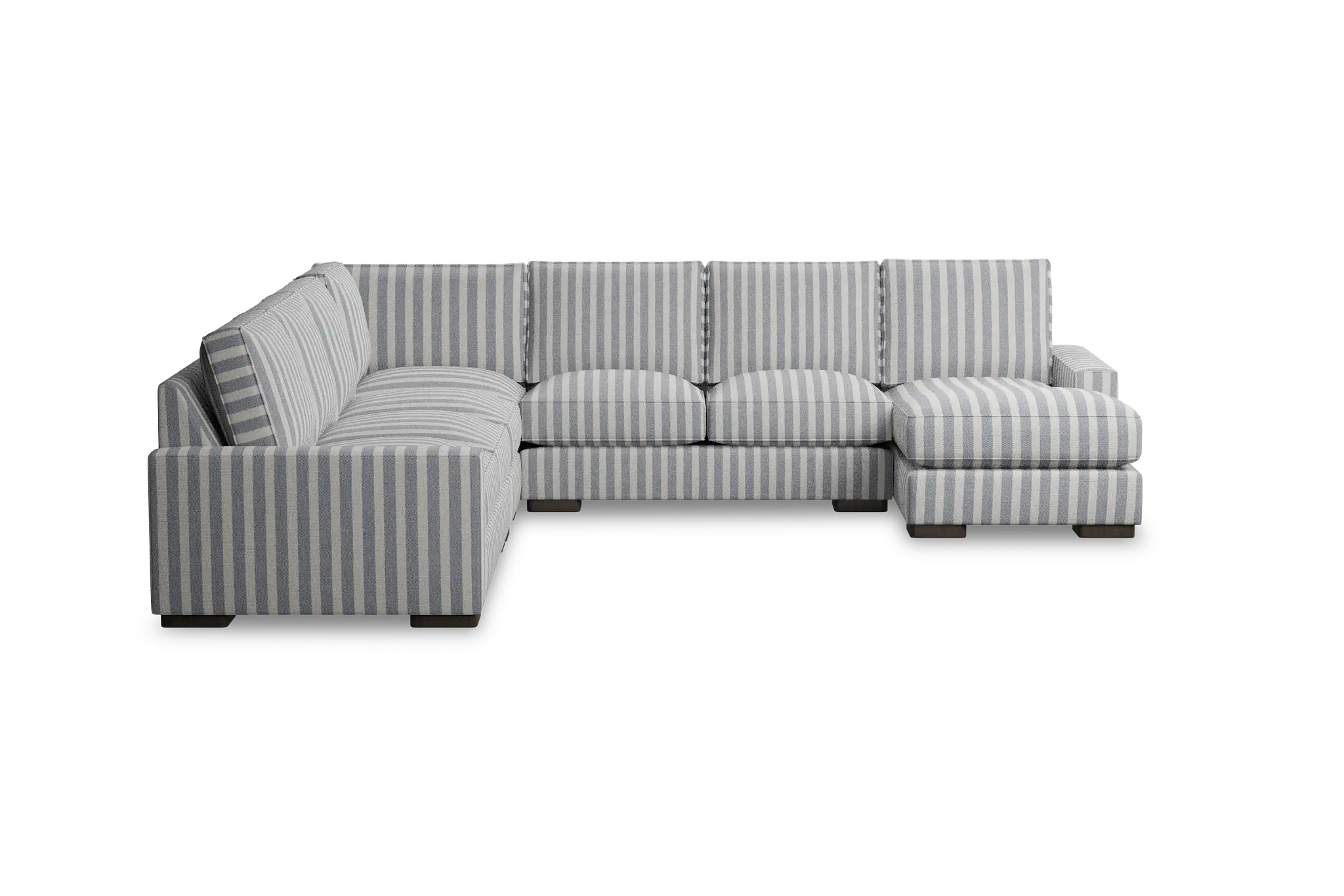 Edgewater Sea Lane Dark Blue Large Right Chaise Sectional Edgewater Sea Lane Dark Blue Large Right Chaise Sectional