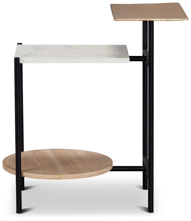 Ellerton Two-tone Rect Accent Table
