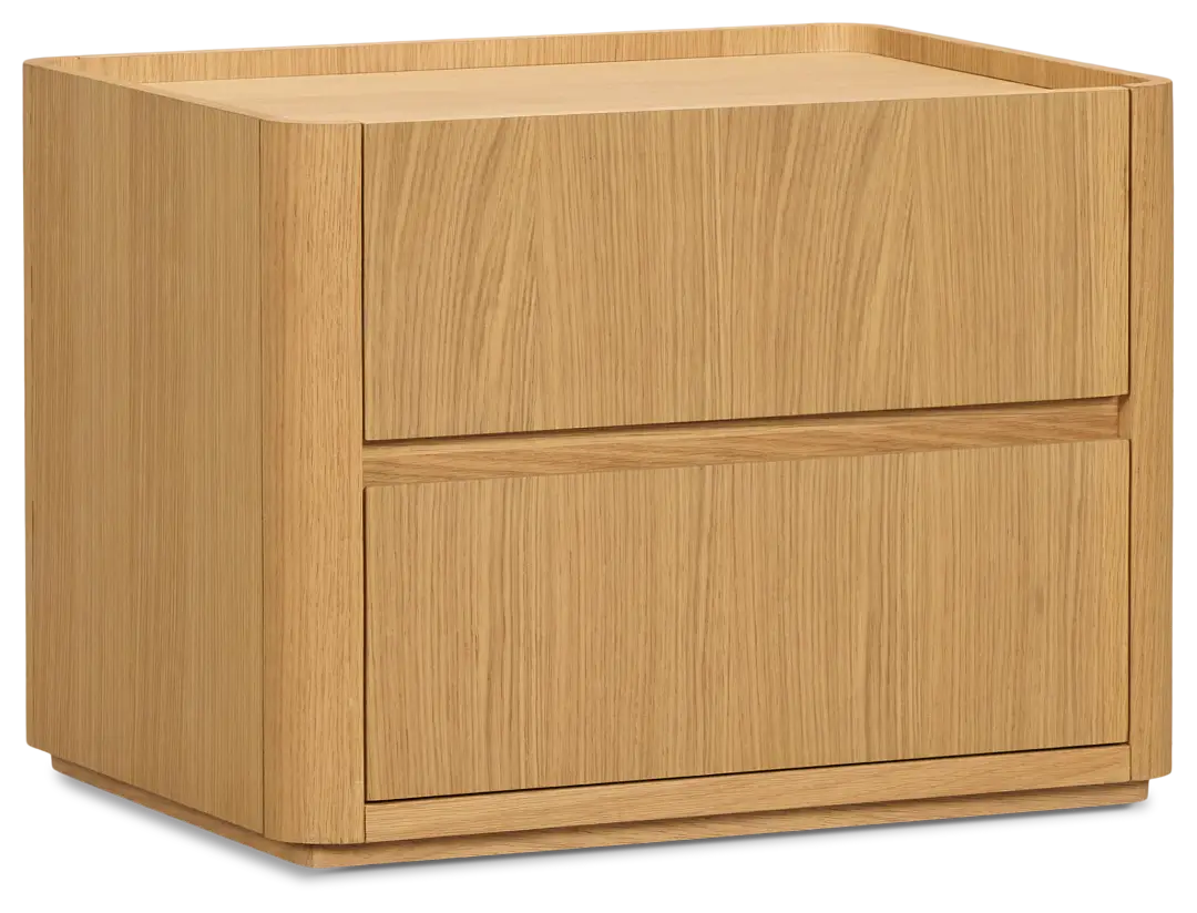 Nomad Light Tone 2-drawer Nightstand Nomad Light Tone 2-drawer Nightstand