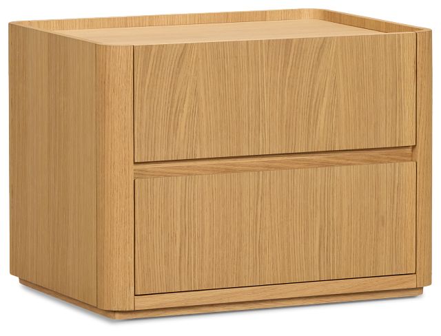 Nomad Light Tone 2-Drawer Nightstand | Modern Style