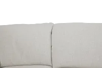 Veronica White Down Small Two-arm Sectional