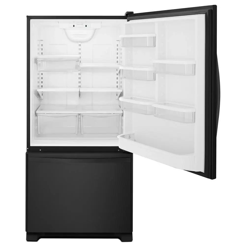 Whirlpool 322 Series Black Bottom Freezer Refrigerator Whirlpool 322 Series Black Bottom Freezer Refrigerator