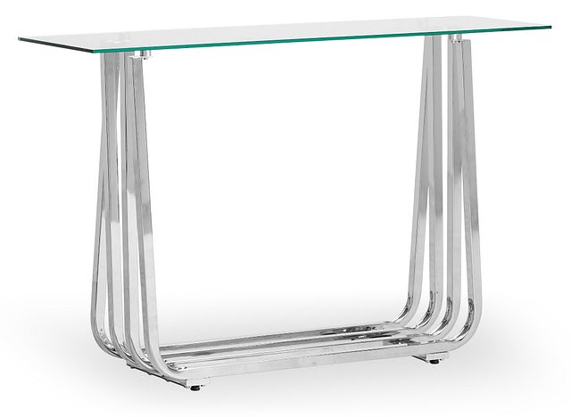 Rachel Glass Console Table