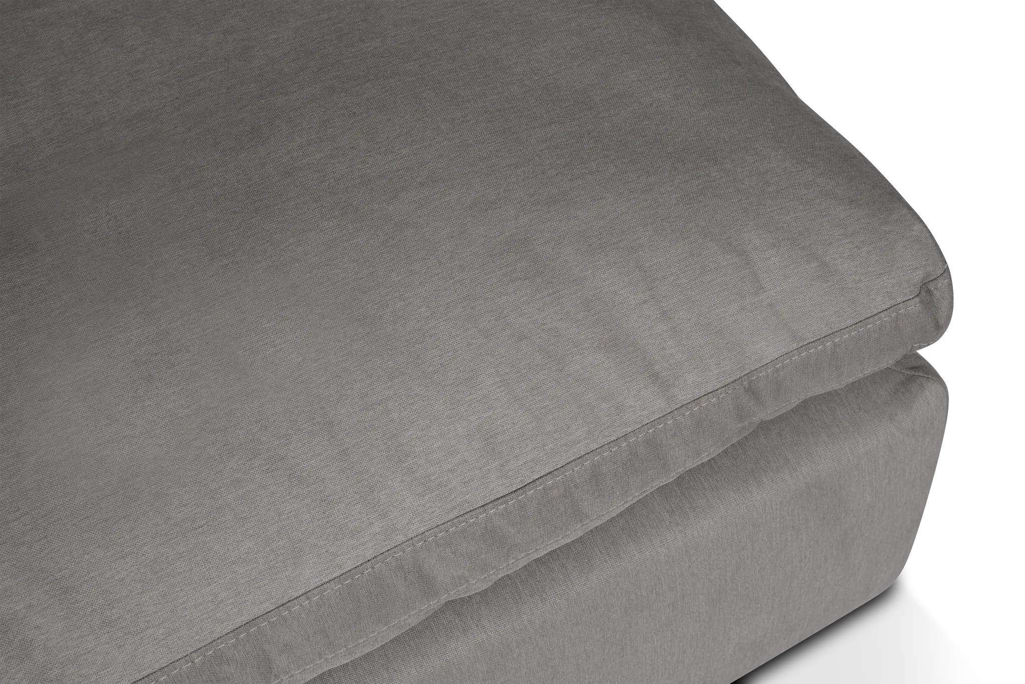 Nixon Light Gray Fabric Cocktail Ottoman Nixon Light Gray Fabric Cocktail Ottoman