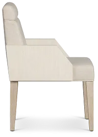 Miramar Light Tone Upholstered Arm Chair