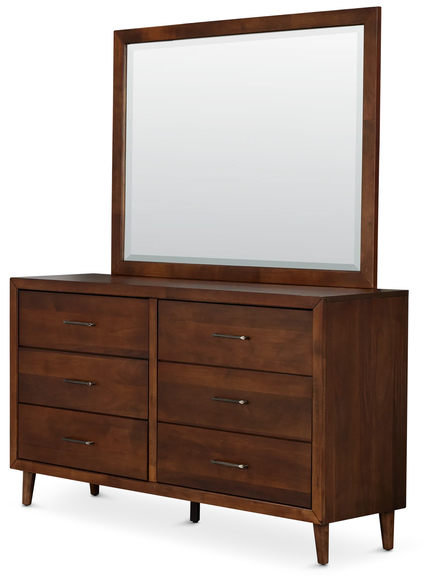 Palmdale Dark Tone Dresser & Mirror