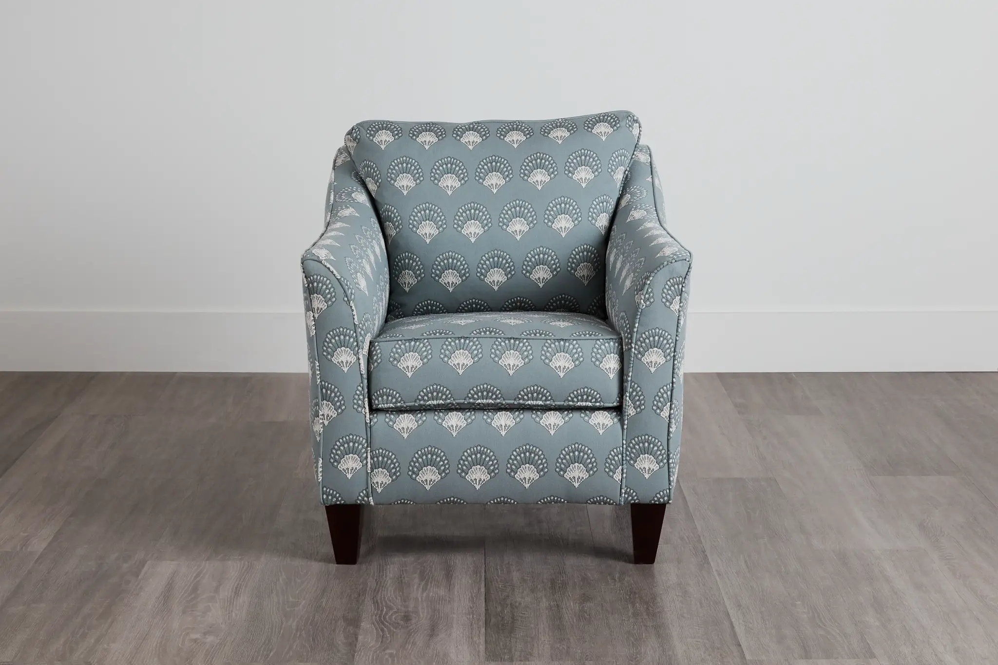 Chantilly Blue Fabric Accent Chair Chantilly Blue Fabric Accent Chair