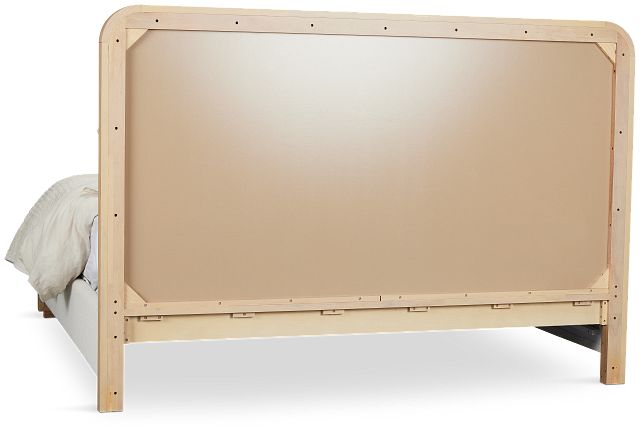 Malibu Light Tone Uph Panel Bed