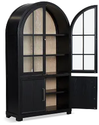 Southlake Black China Cabinet