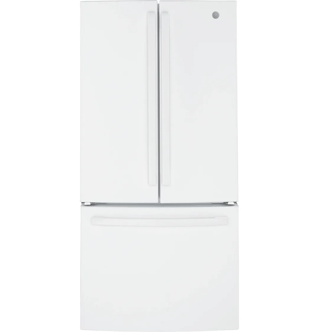 Ge 19 Series White French Door Refrigerator