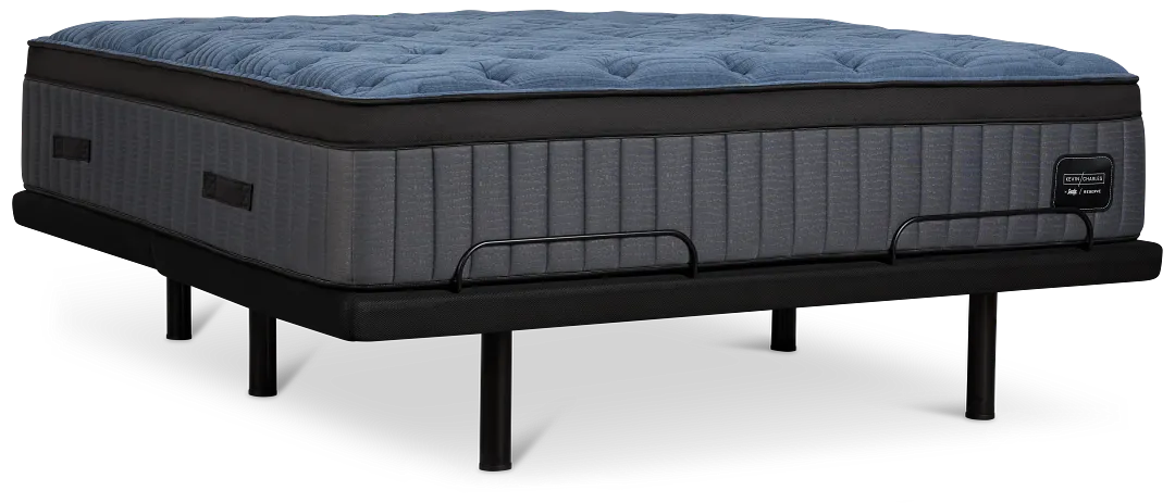 Kevin Charles By Sealy Reserve Lux Plush Elite Adjustable Mattress Set