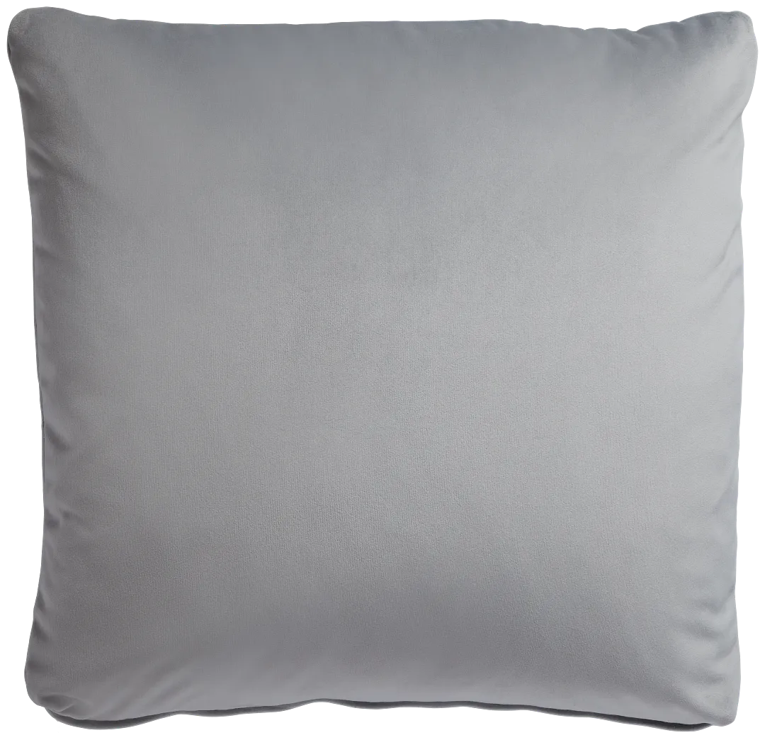 Reign Gray 20" Accent Pillow