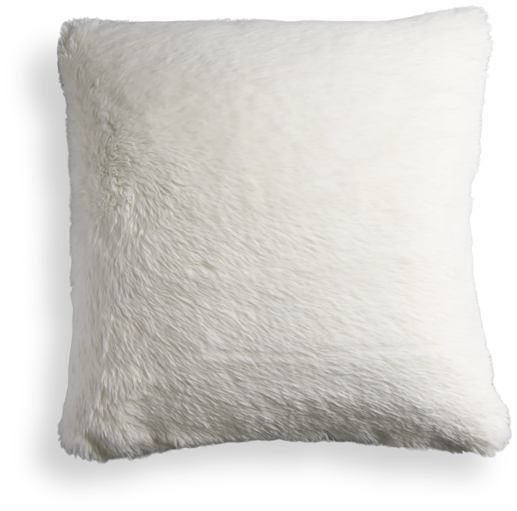 Yakety Yak White 22" Square Accent Pillow