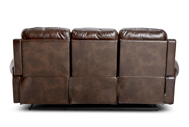 Hunter Dark Brown Micro Power Reclining Sofa