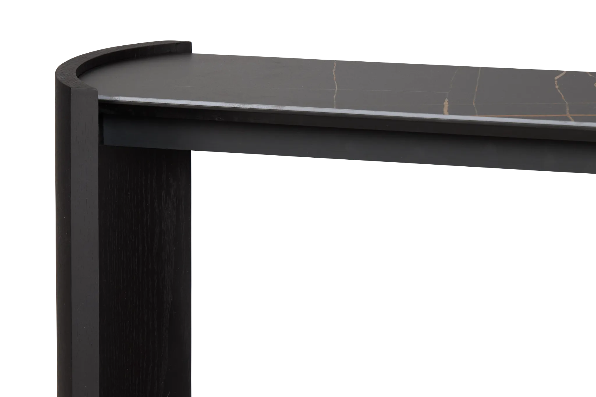 Nomad Black Ceramic Sofa Table