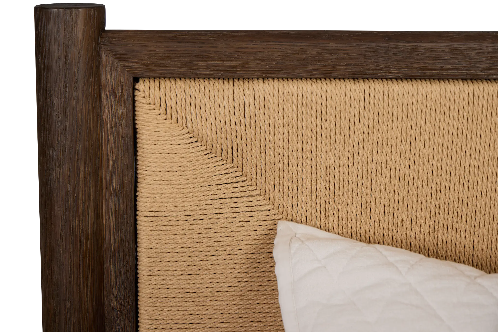 Santorini Dark Tone Woven Panel Bed Santorini Dark Tone Woven Panel Bed