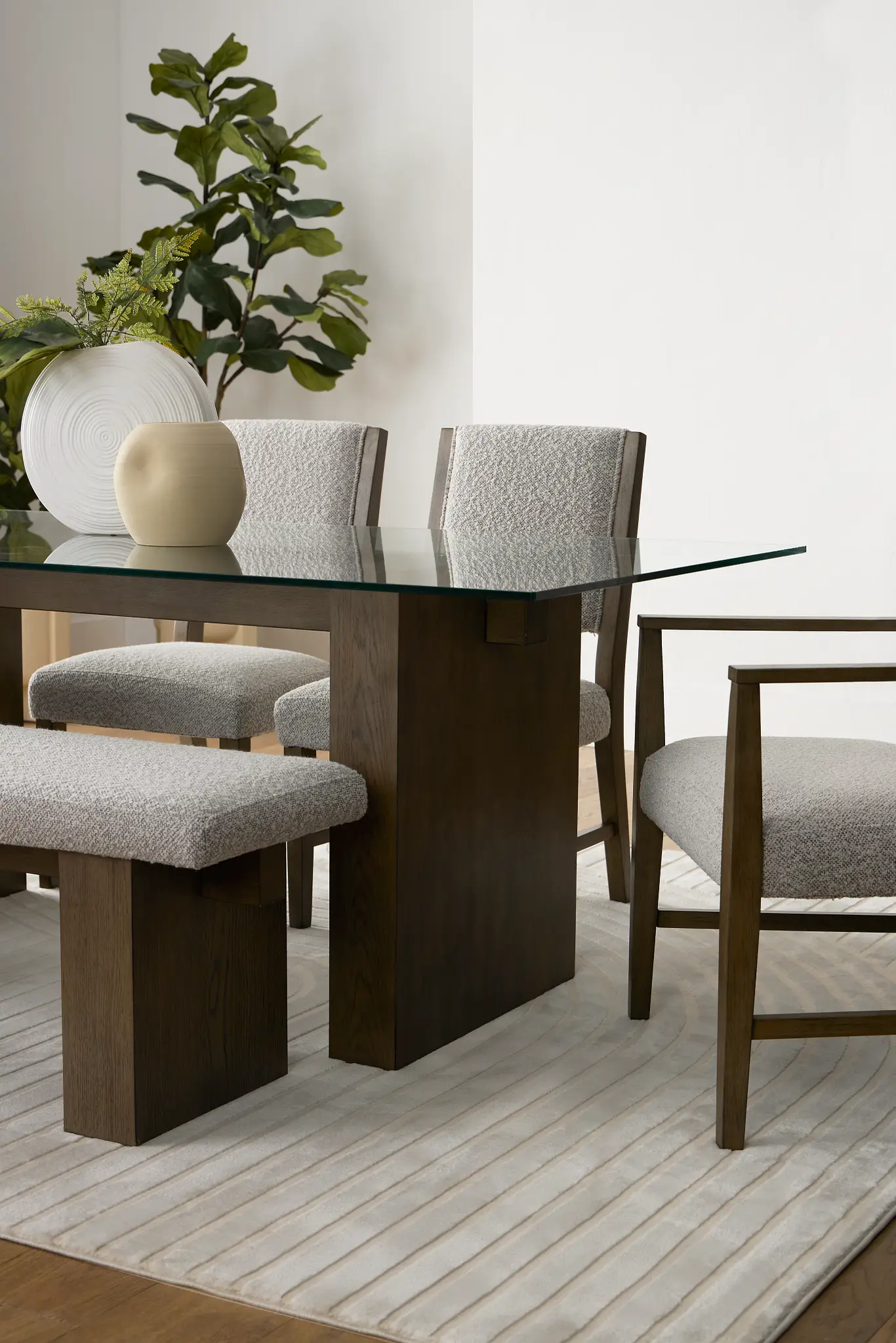 Vance Glass Rectangular Table Vance Glass Rectangular Table