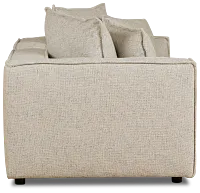 Tatum Beige Fabric 2-piece Modular Sofa