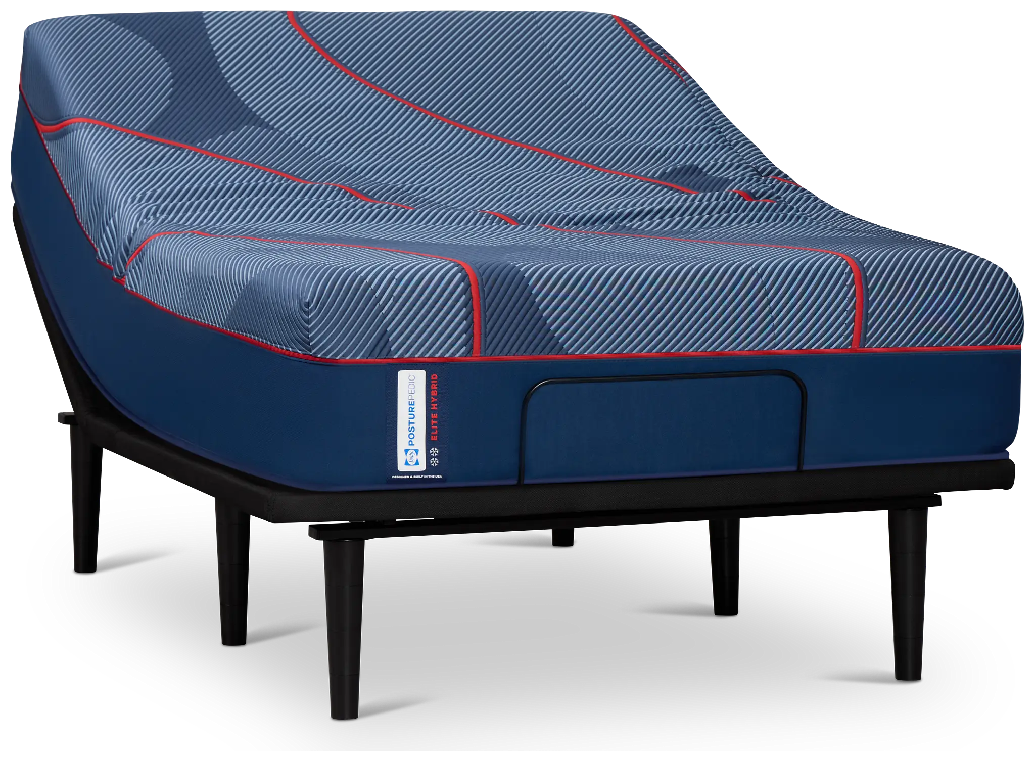 Posturepedic High Point Elite Hybrid 14" Soft Ease Adjustable Mattress Set Posturepedic High Point Elite Hybrid 14" Soft Ease Adjustable Mattress Set