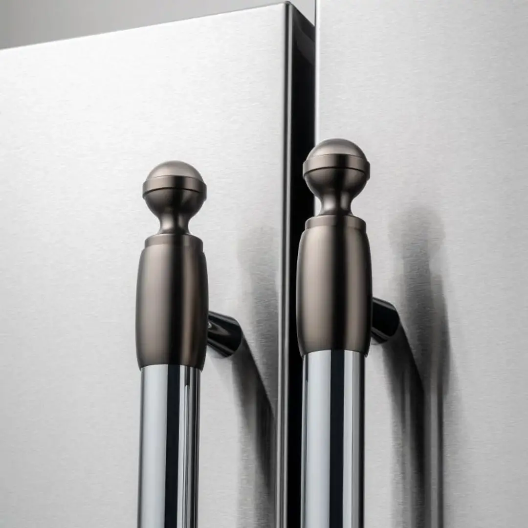 Bertazzoni Decor Black Set Of 2 Handle Kit Bertazzoni Decor Black Set Of 2 Handle Kit