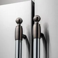 Bertazzoni Decor Black Set Of 2 Handle Kit