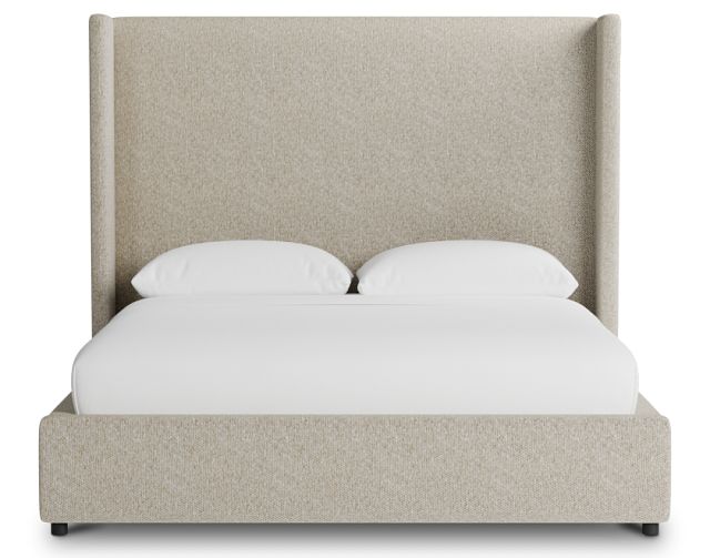 Captiva Gellar Green 60" Upholstered Shelter Bed