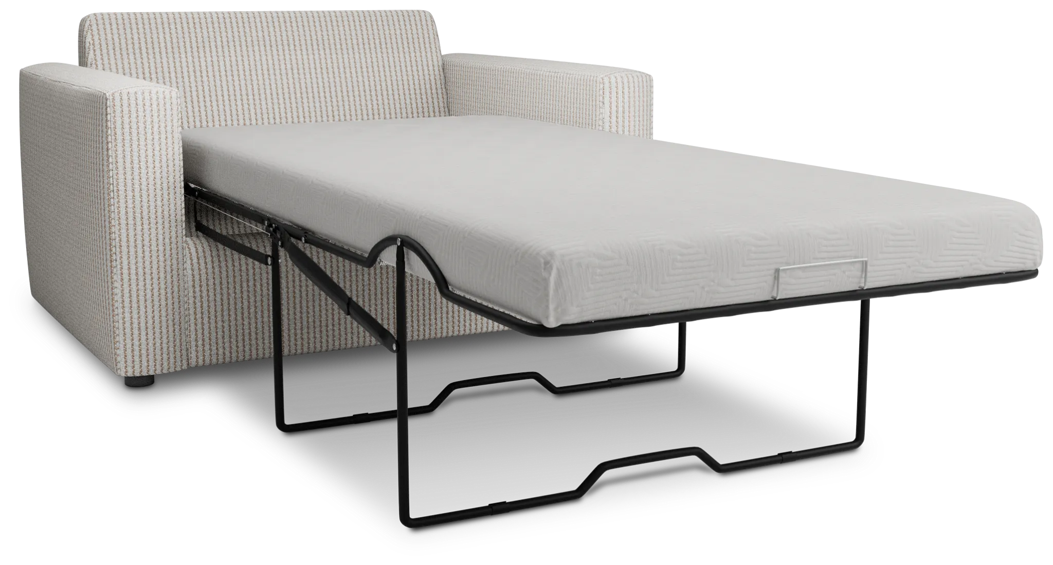 Siesta Lucy Light Beige Fabric Cooling Memory Foam Sleeper