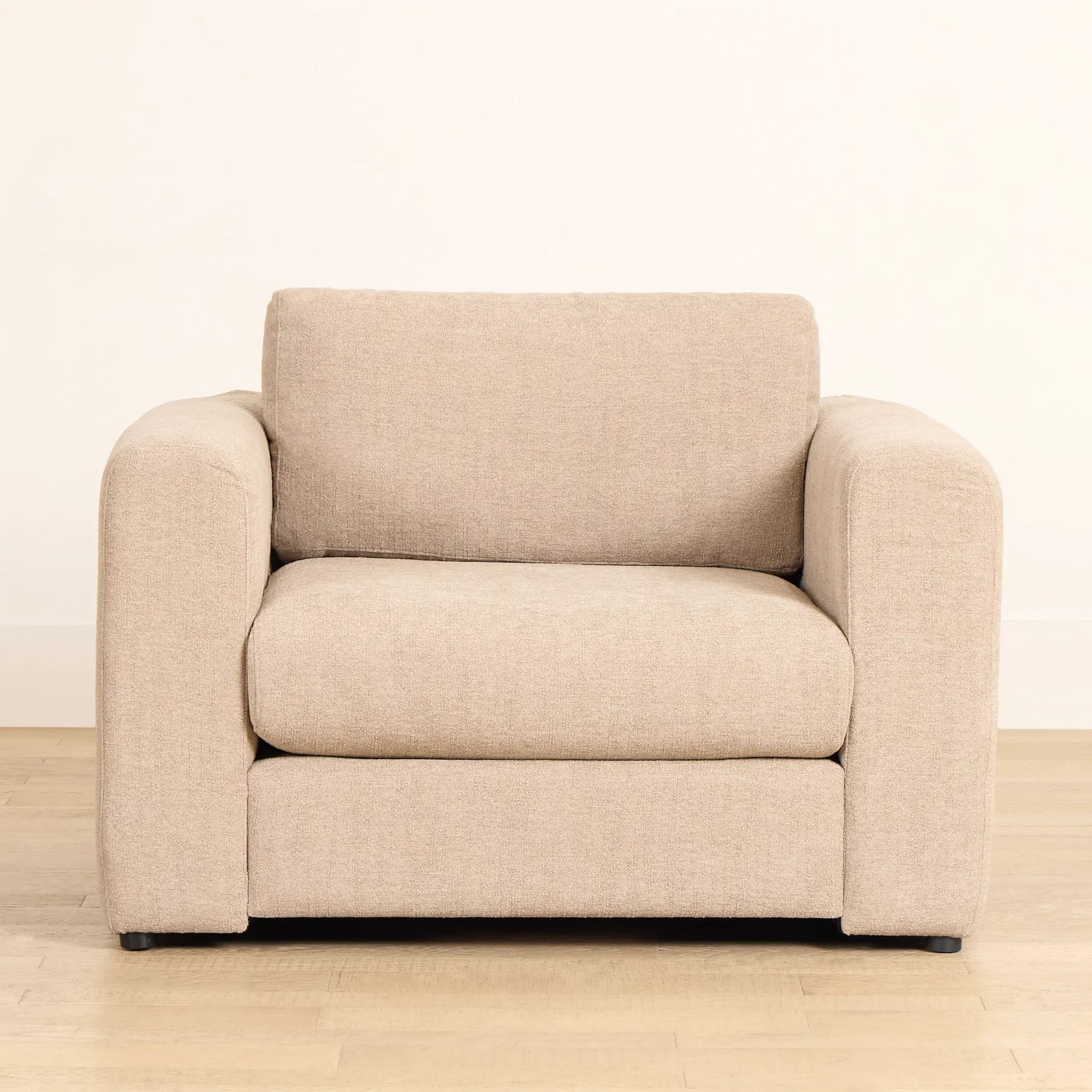 Alma Taupe Fabric Chair