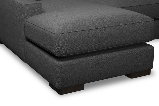 Edgewater Delray Dark Gray Left Chaise Sectional