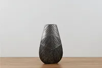 Delancey Dark Gray Medium Vase