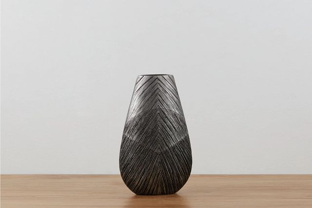 Delancey Dark Gray Medium Vase