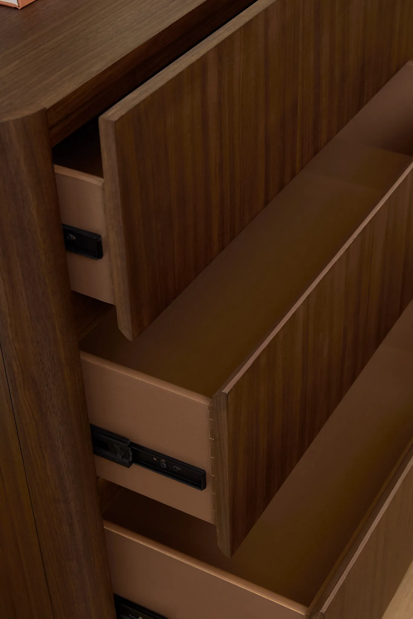 Nomad Mid Tone Dresser & Mirror