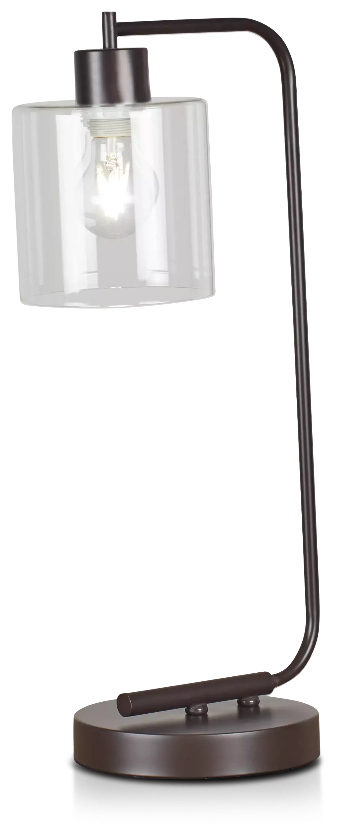 Maxwell Black Metal Table Lamp