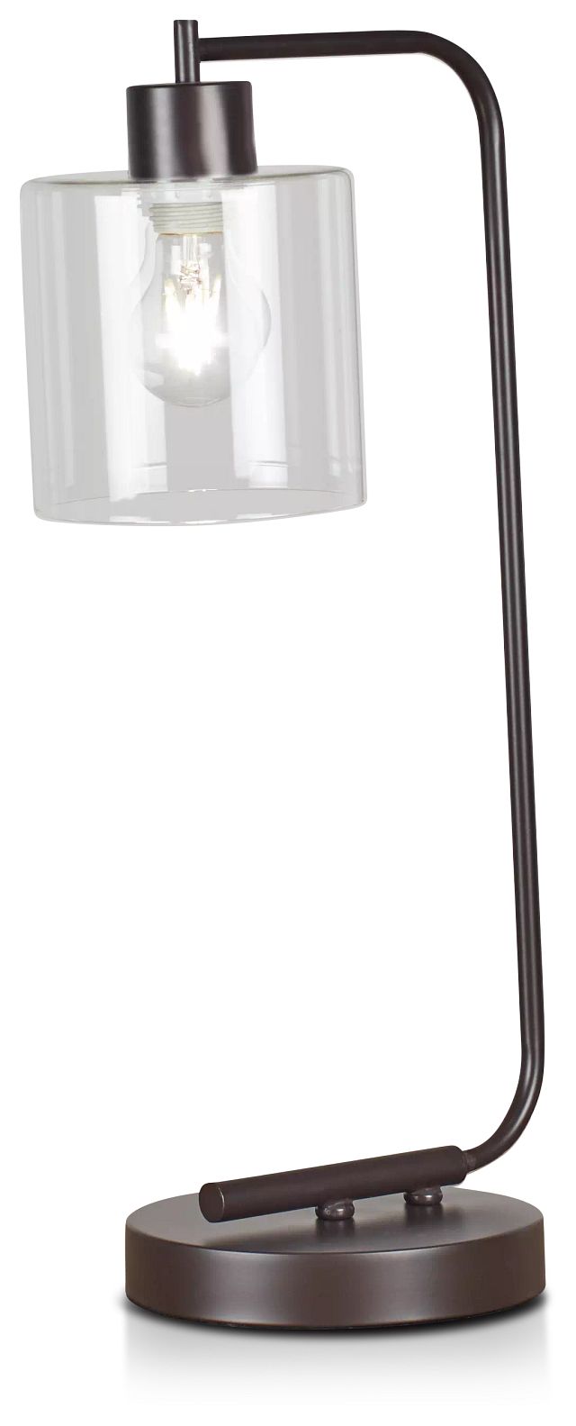 Maxwell Black Metal Table Lamp