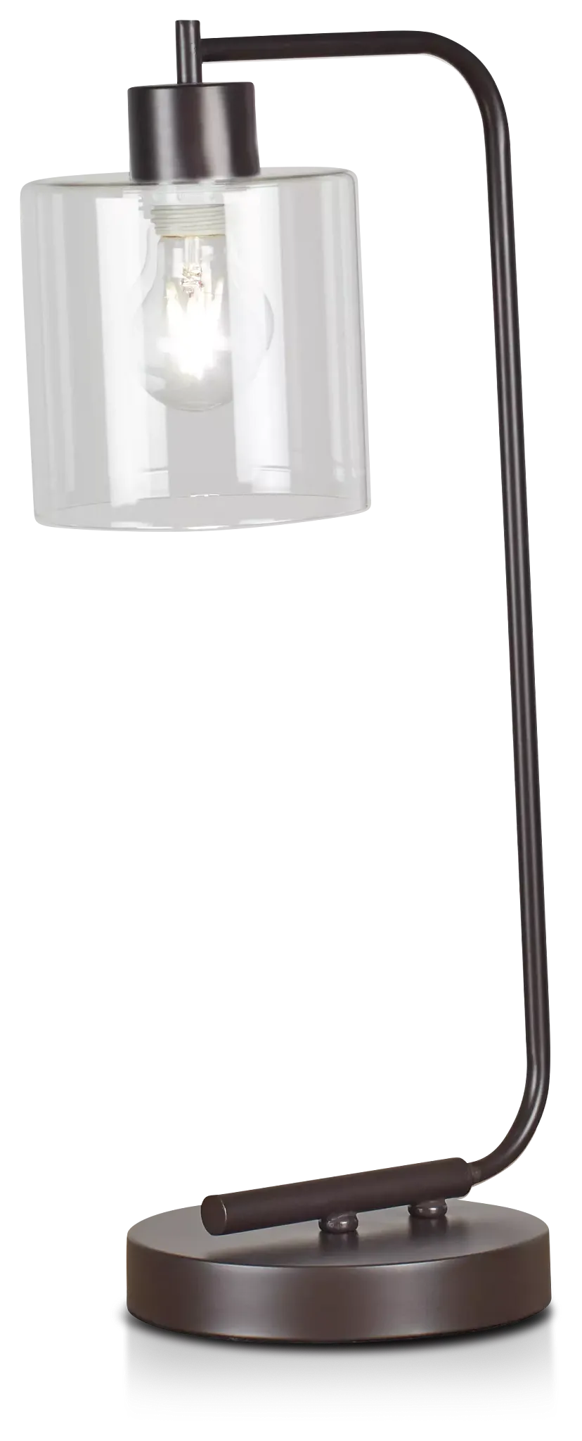 Maxwell Black Metal Table Lamp