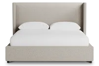 Captiva Gellar Brown 48" Upholstered Shelter Bed