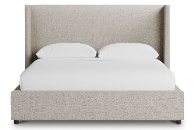 Captiva Gellar Brown 48" Upholstered Shelter Bed