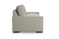 Edgewater Suave Beige 84" Sofa W/ 2 Cushions