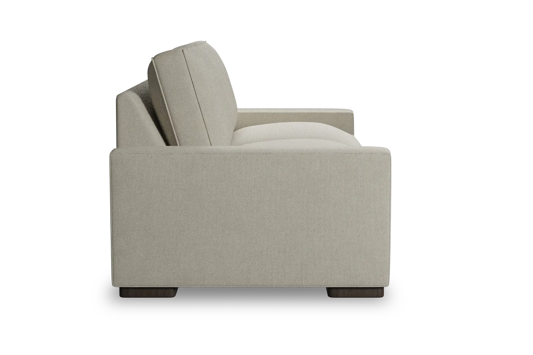 Edgewater Suave Beige 84" Sofa W/ 2 Cushions Edgewater Suave Beige 84" Sofa W/ 2 Cushions