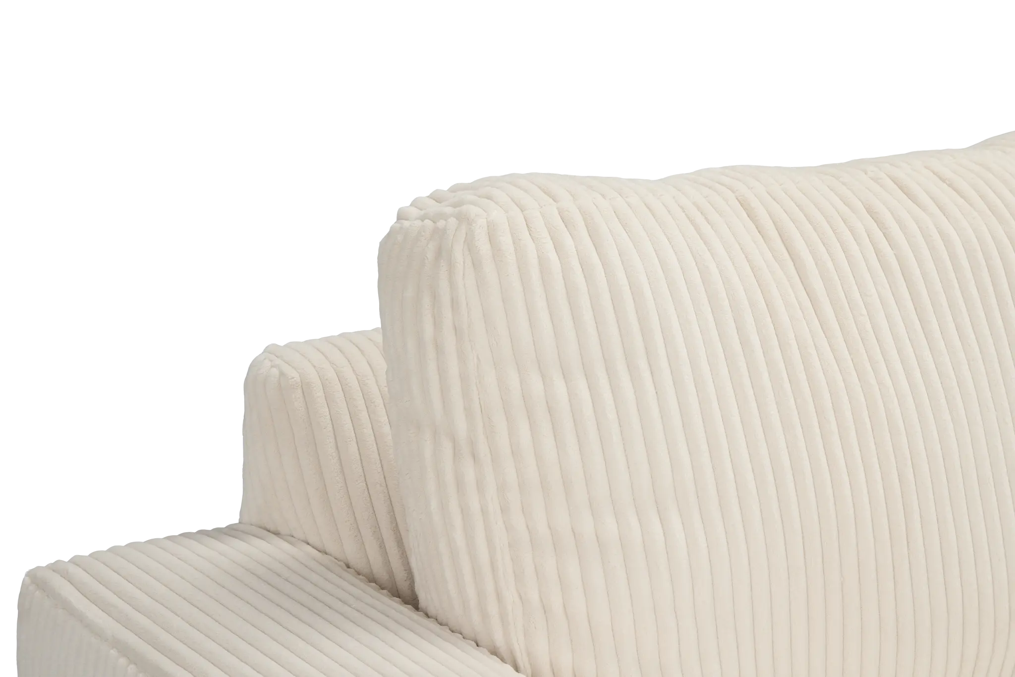 Charlie Ivory Fabric Sofa Charlie Ivory Fabric Sofa