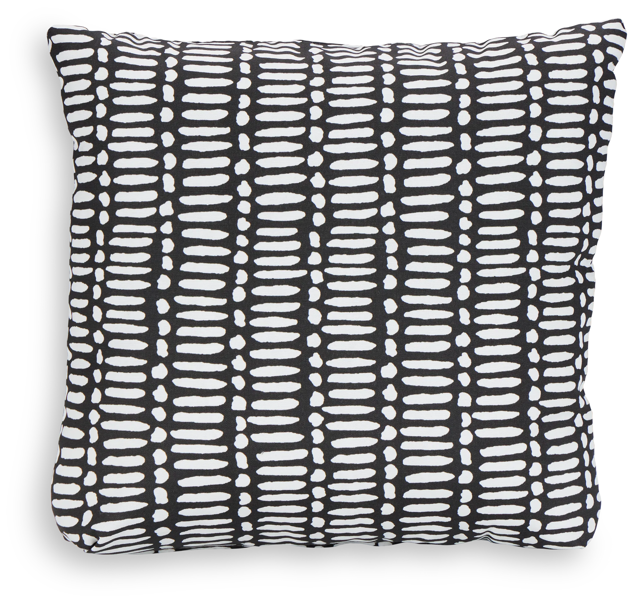 Deja Black 18" Indoor/outdoor Accent Pillow