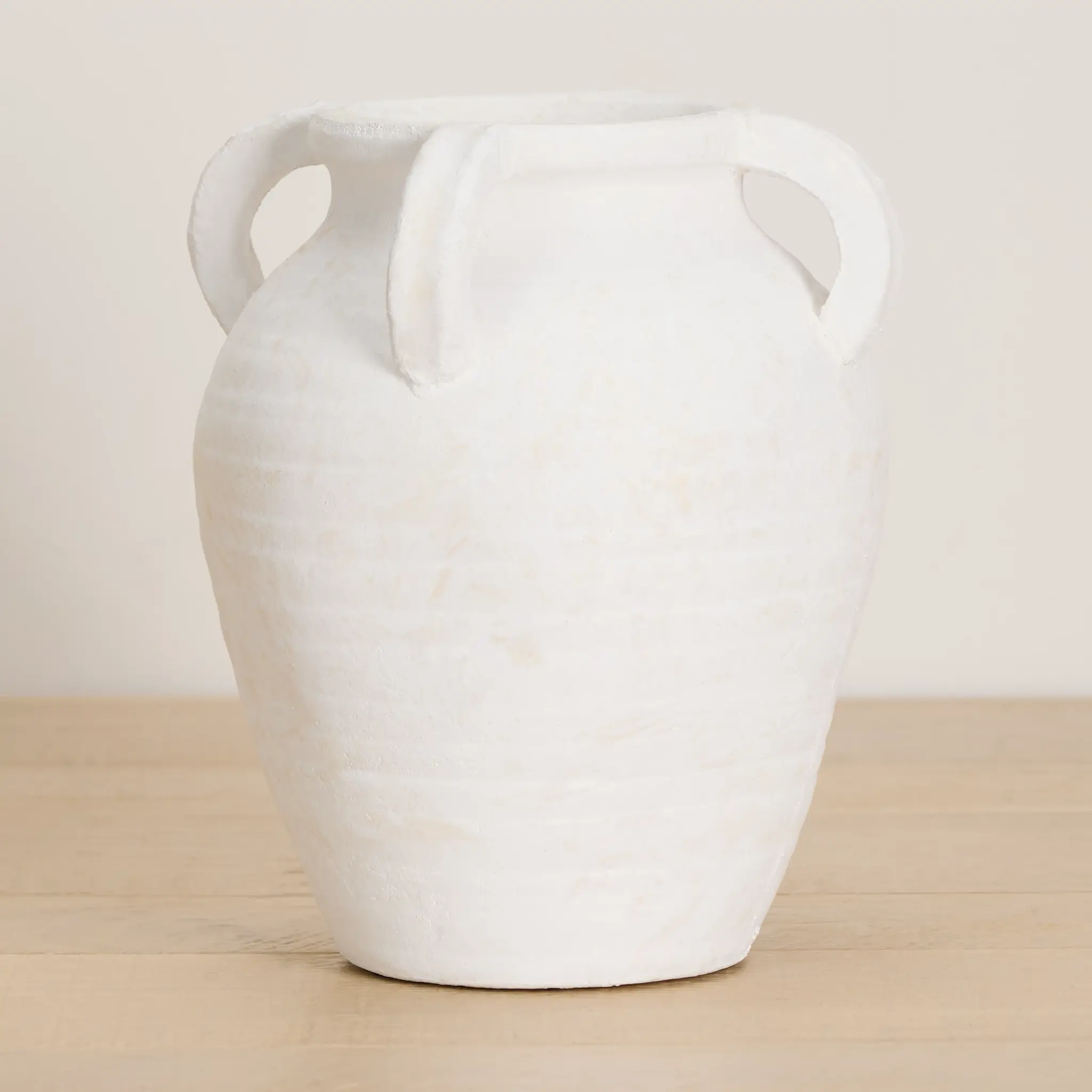 Selma White Small Vase Selma White Small Vase