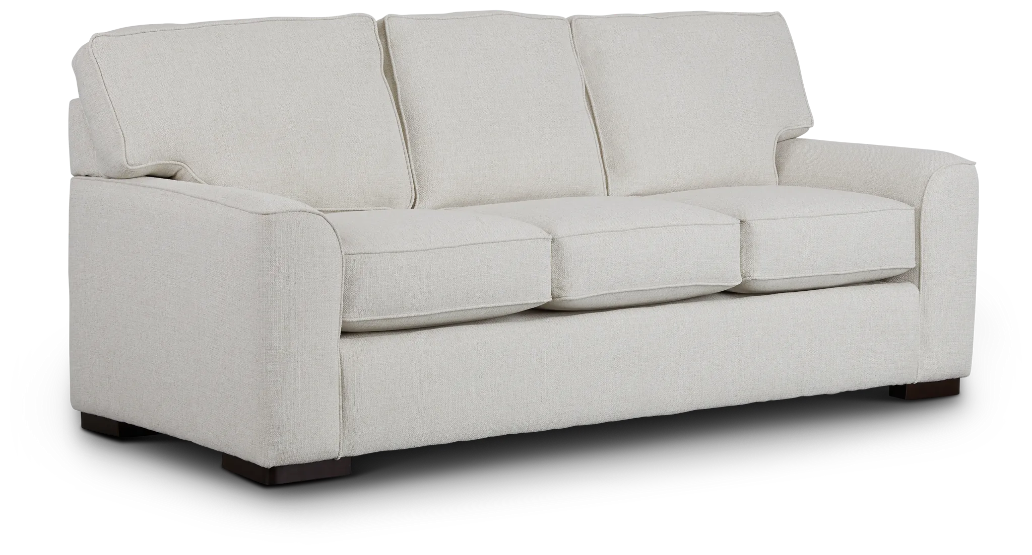 Austin White Fabric Innerspring Sleeper