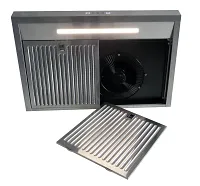 Xo Appliance 230 Series Black 30" Undercabinet Vent Hood