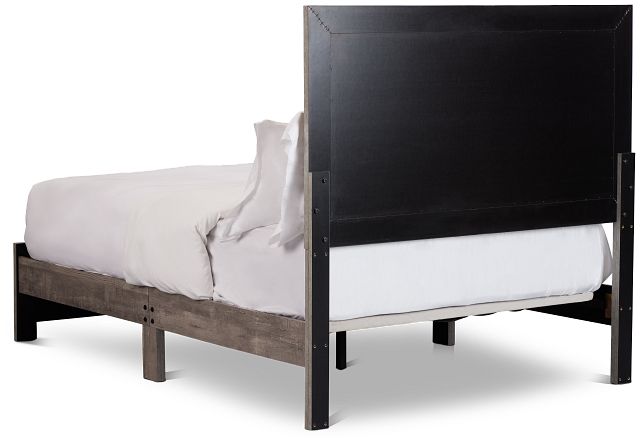 Ollie Gray Panel Bed