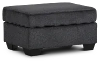 Altari Dark Gray Micro Ottoman